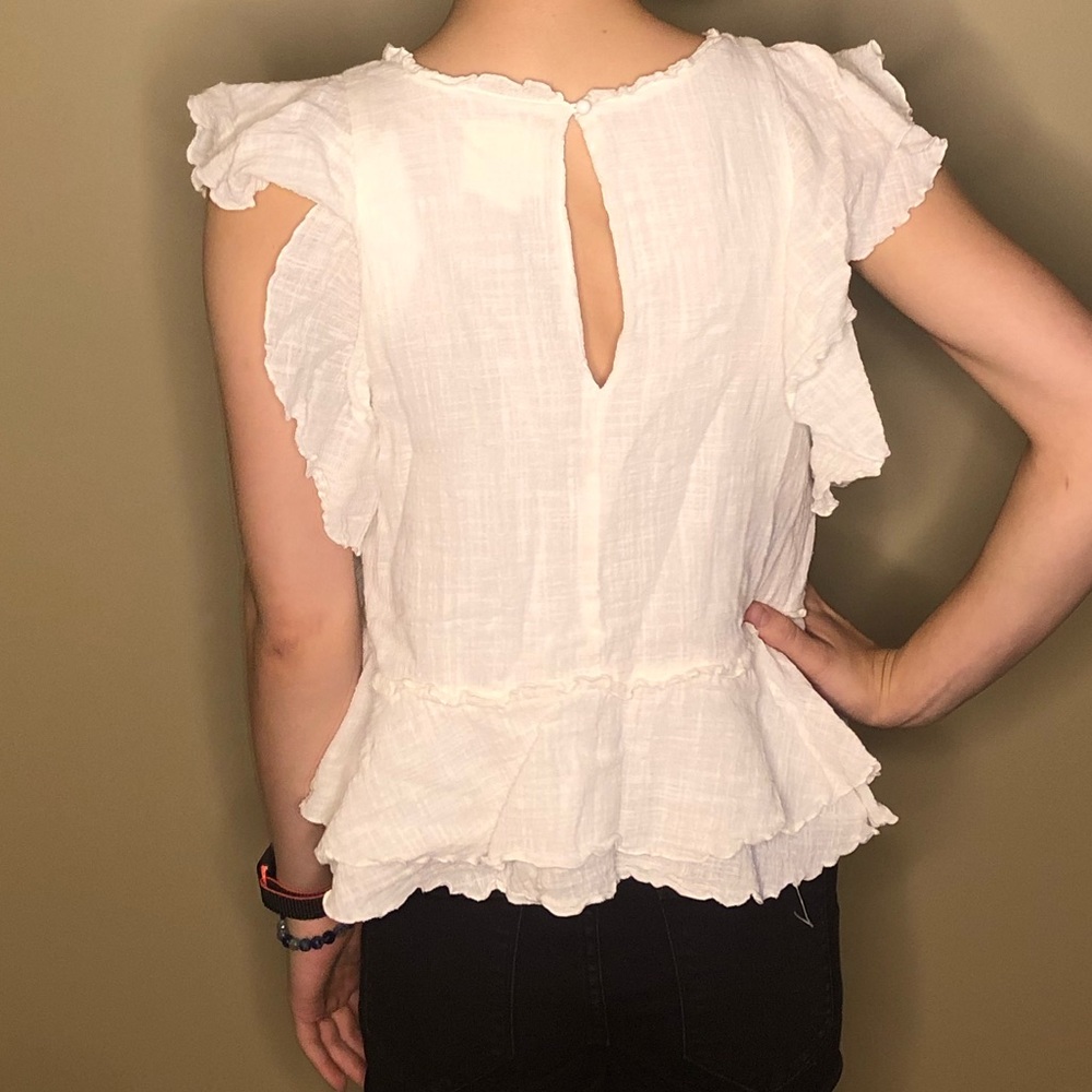 Free People Ruffle Layer Top - Picture 5 of 5